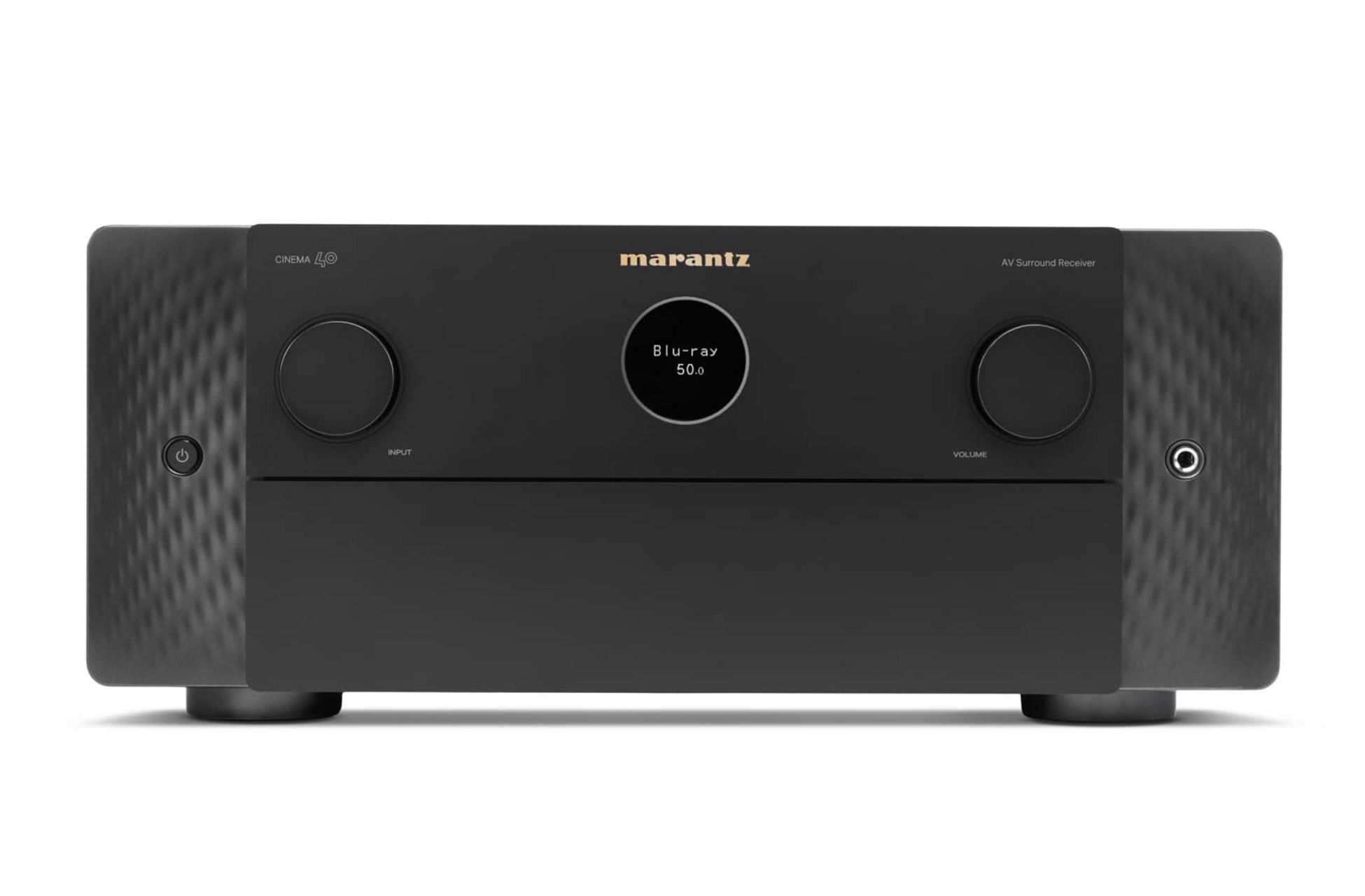 Side view of Marantz CINEMA40T1B Cinema 40 9.2 Channel Av Receiver - Black