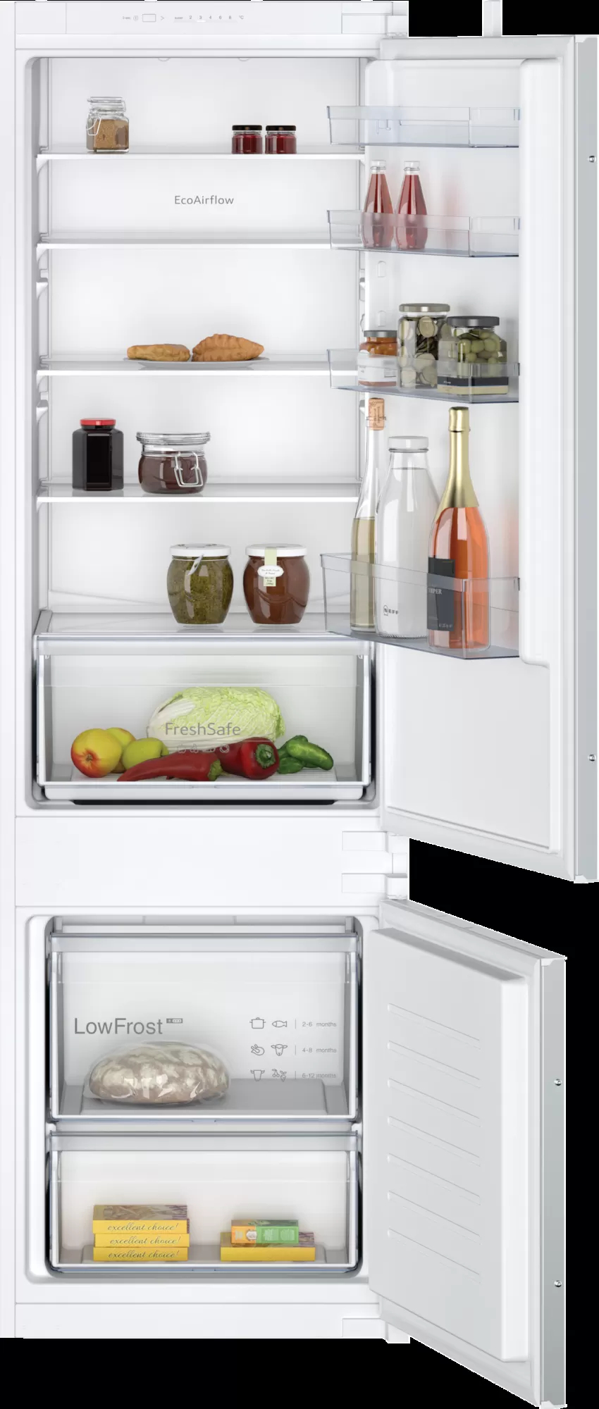 Neff Ki5871se0g Built In Fridge Freezer