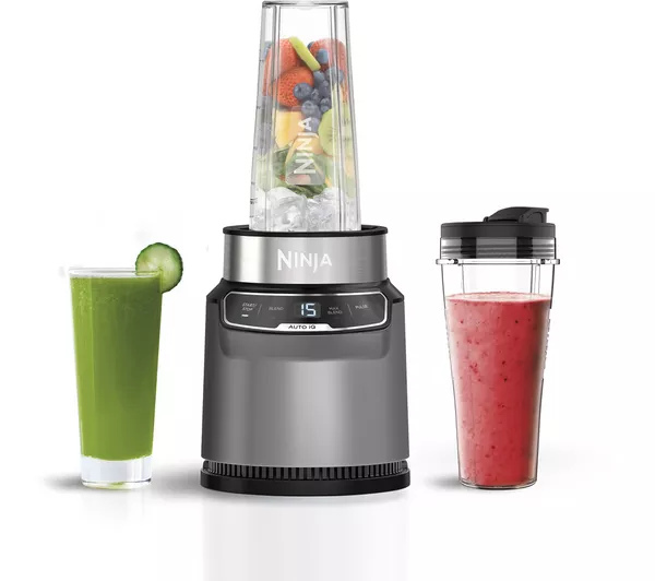 Ninja BN500UK 1000W Compact Motorised Blender Grey-image-11912