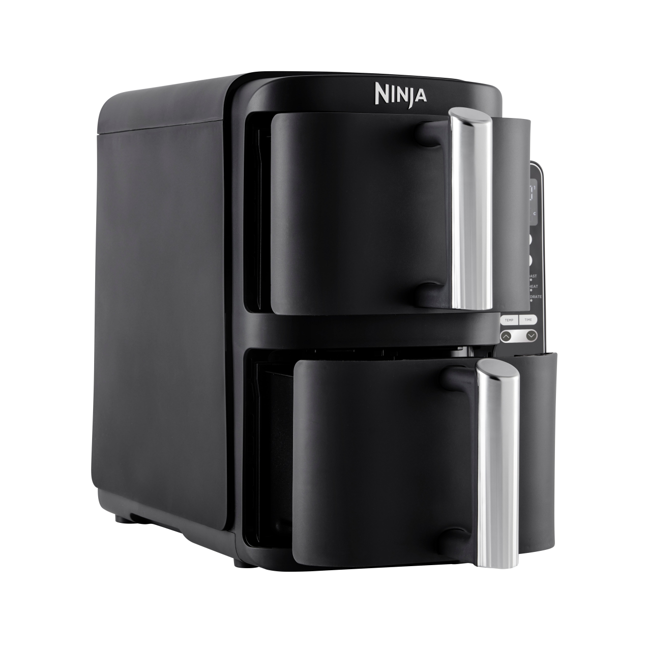 Side view of Ninja SL300UK  Air Fryer - Black