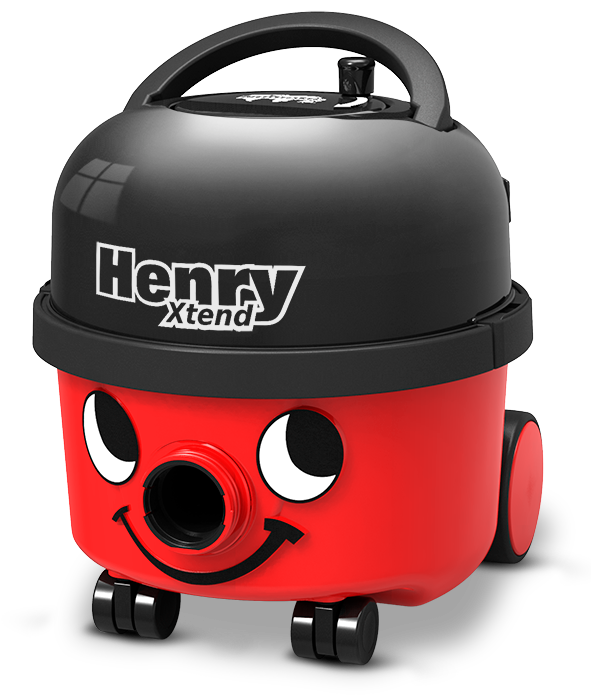 Side view of Numatic 910323 Henry Xtend Bagged Cylinder Vacuum Cleaner