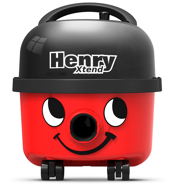 Side view of Numatic 910323 Henry Xtend Bagged Cylinder Vacuum Cleaner