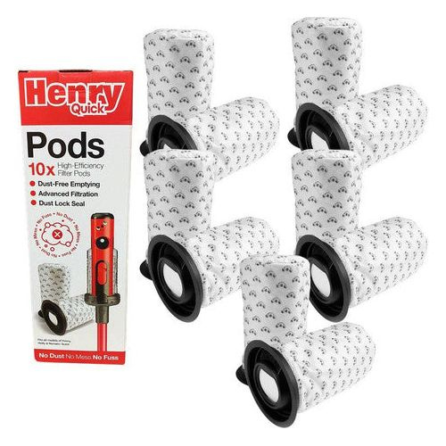 Side view of Numatic 915744 Henry Quick Pods - Efficient Cleaning Solution