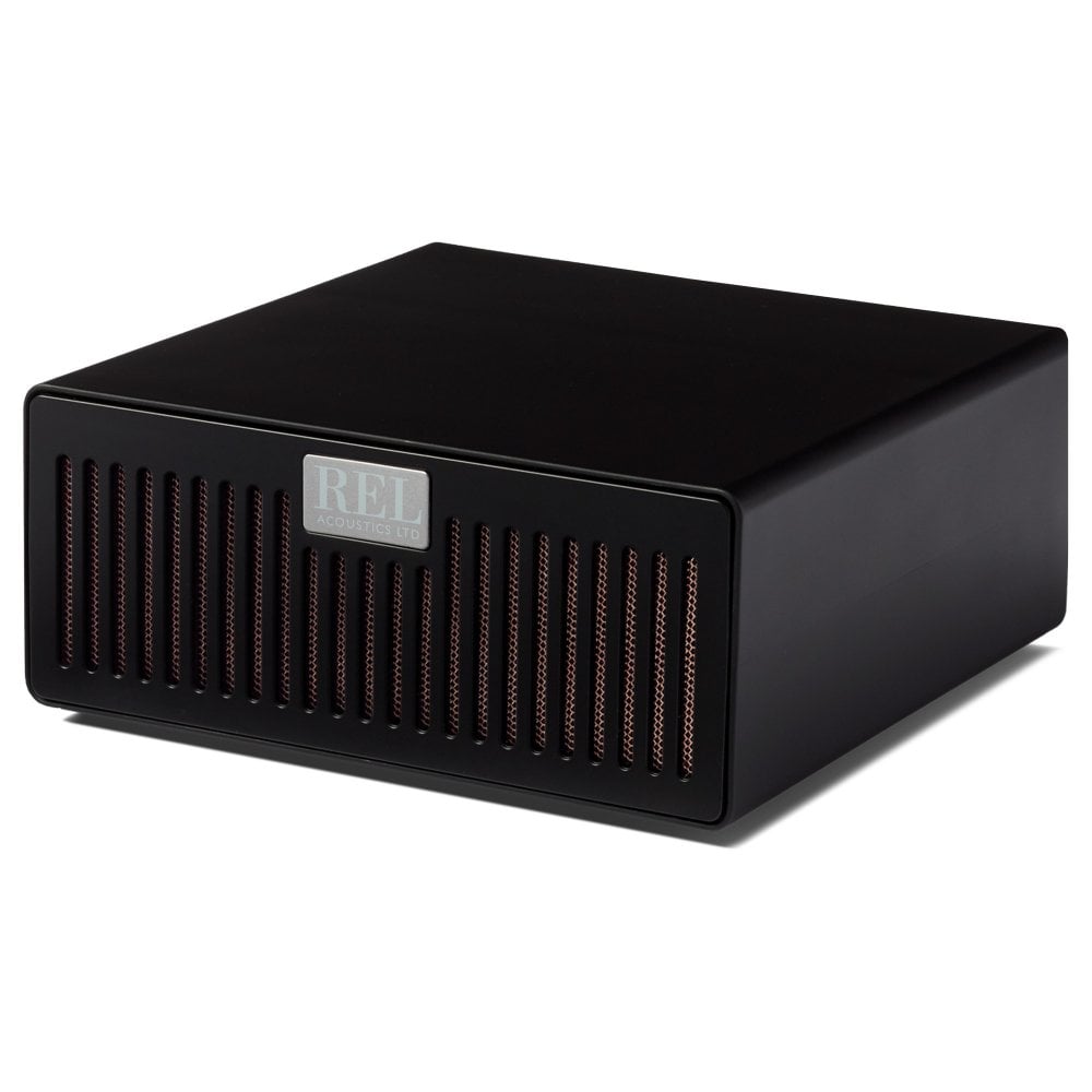 Side view of REL Acoustics AirShip Mark II Wireless Transmitter System