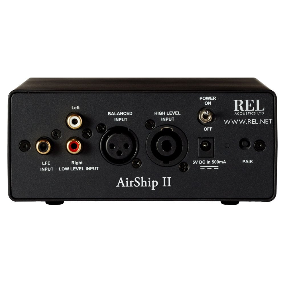 Side view of REL Acoustics AirShip Mark II Wireless Transmitter System
