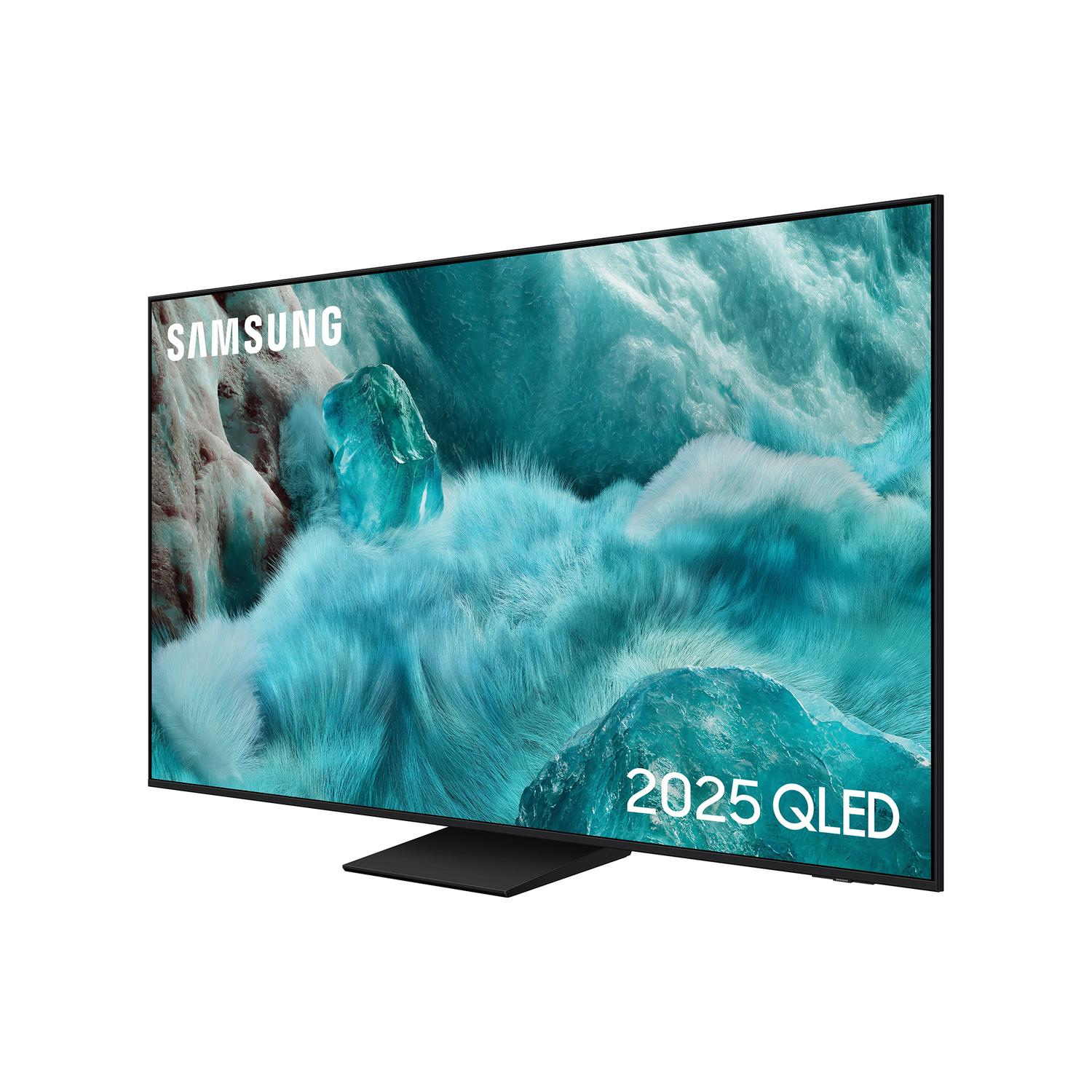 Side view of Samsung QE65Q7F5AUXXU 65" 4K QLED AI Smart TV