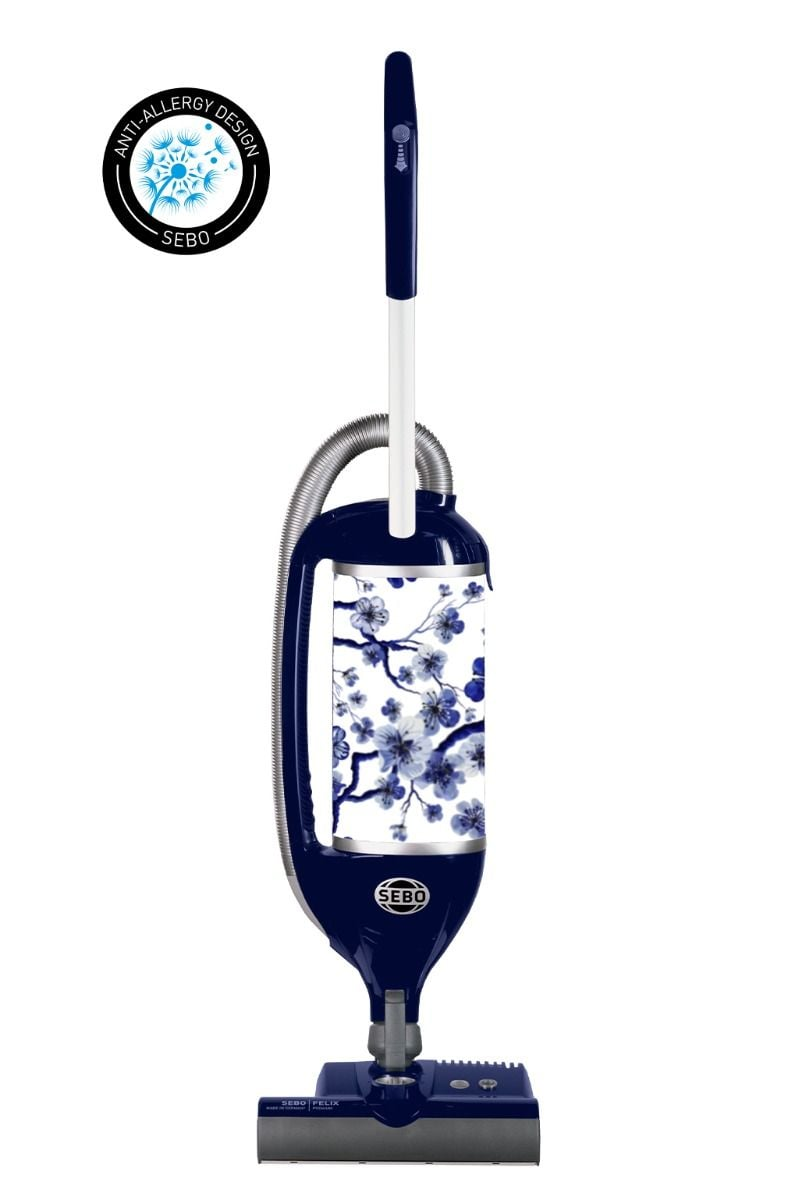 Sebo 90814GB FELIX Oriental ePower. Lightweight, High Performance Twin Motor Upright - Blue/Oriental-image-5065