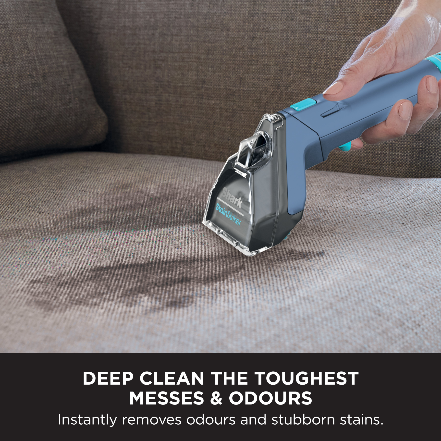 Side view of Shark PX200UKT Spot Cleaner Vacuum - Rotator White