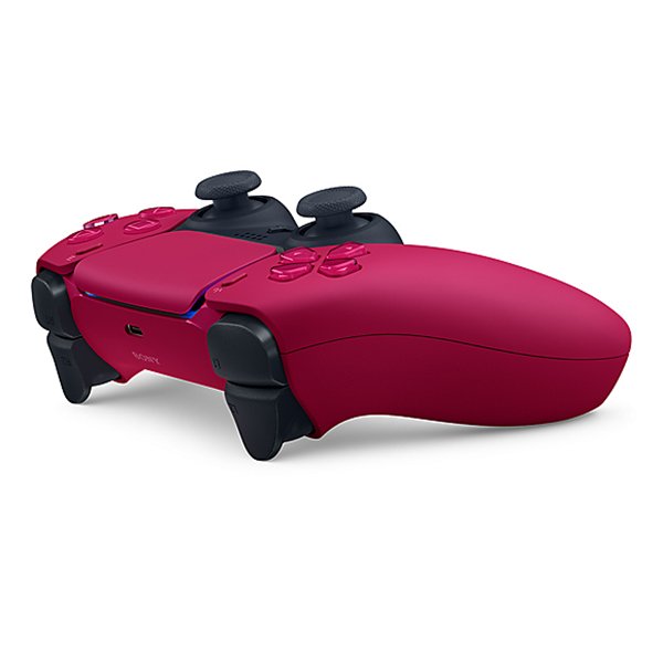 Side view of Sony PS5 DSCONTROLLER PS5 DualSense Controller in Red