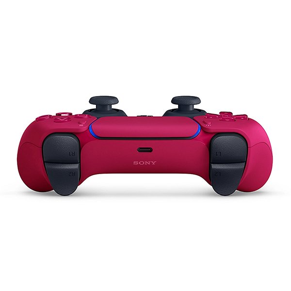 Side view of Sony PS5 DSCONTROLLER PS5 DualSense Controller in Red