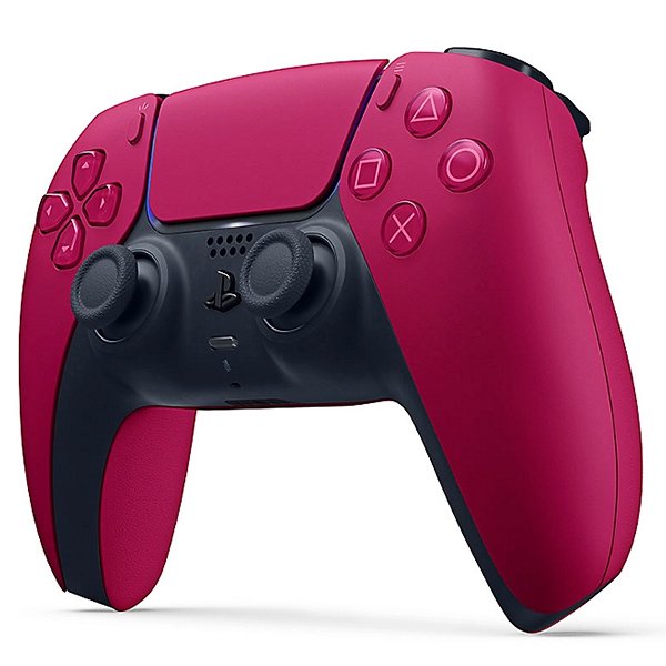 Side view of Sony PS5 DSCONTROLLER PS5 DualSense Controller in Red