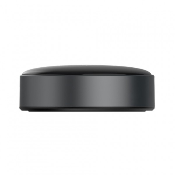 Side view of WiiM Mini Wireless Hi-Res Music Streamer in Black