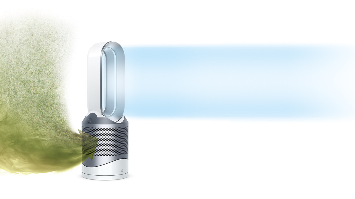 Purifies, heats and cools.