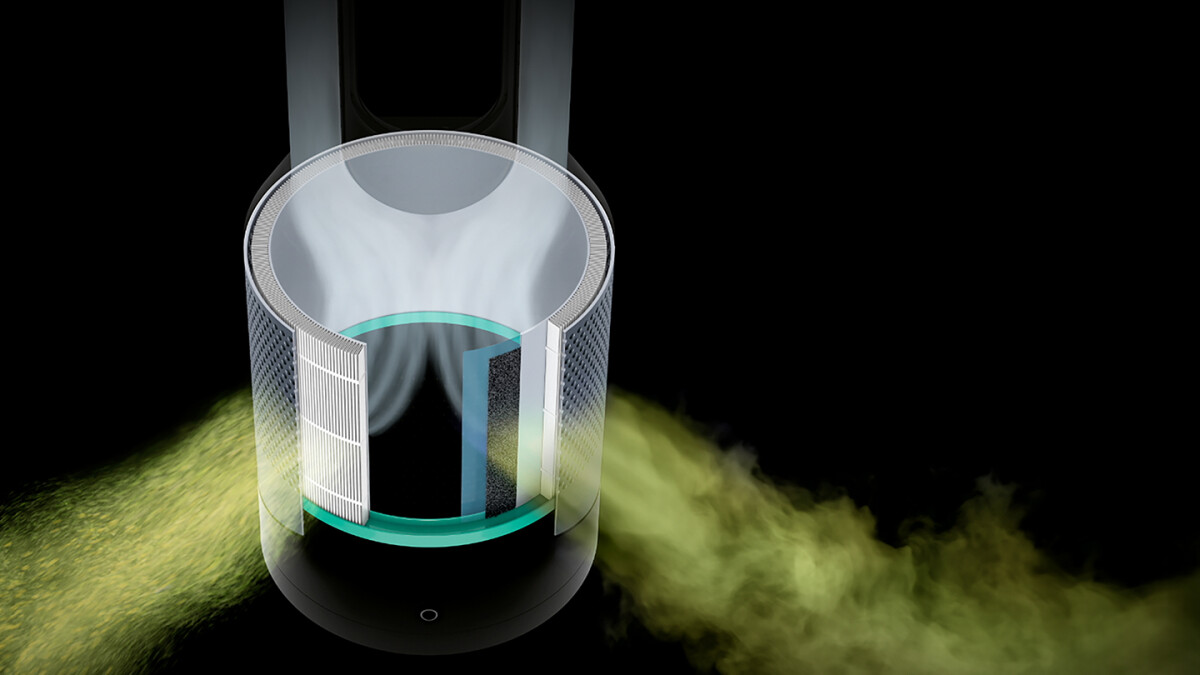 360° Glass HEPA filter