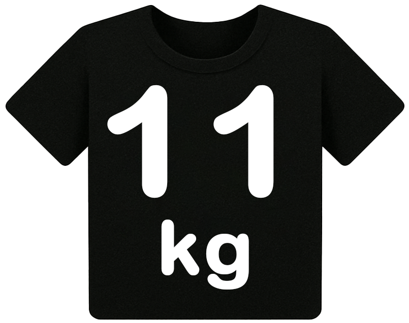 Washing Capacity 11 kg